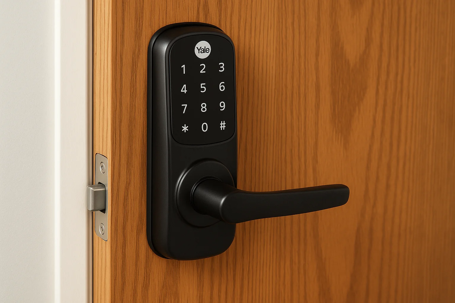 4. Yale nexTouch commercial keypad lock